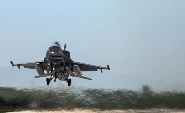Gündüz "Kartal", gece "Yarasa"… F-16'lar her şartta göreve hazır